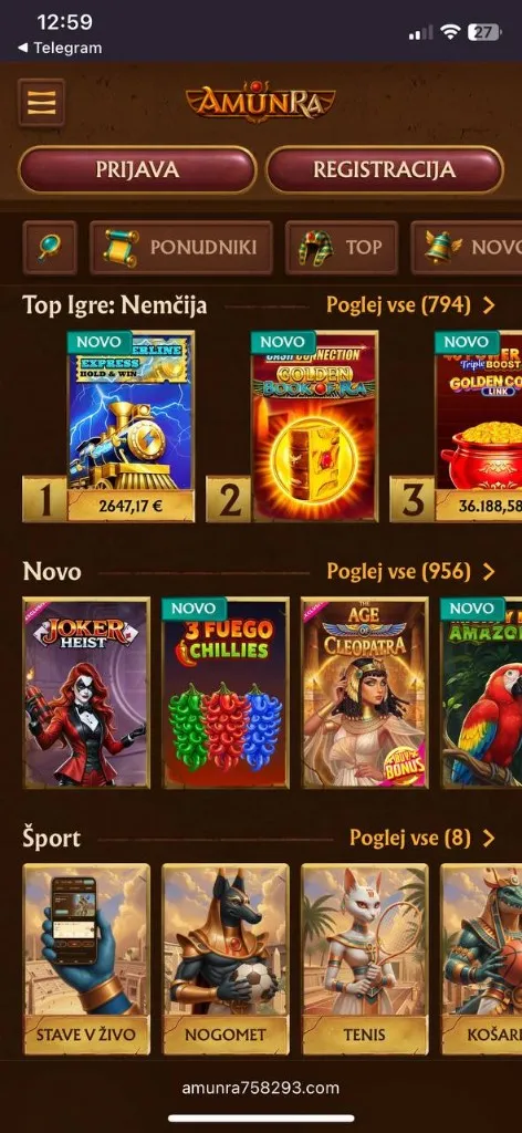 AmunRa mobilni posnetek 3